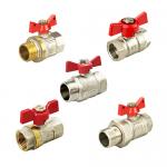 OEM Manual Brass LPG Gas Ball Valve Customized For Residential Applications