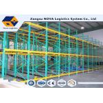 Large Capacity Gravity Flow Pallet Rack , ISO Rolling Tire Storage Rack 