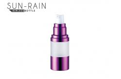 China Alum airless lotion bottle with different head caps pp material SR-2108J supplier