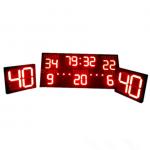 Multi - Function Sports LED Football Scoreboard With Shot Clock CE / RoHS Approved for sale