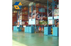 China Industry Cold Room Heavy Duty Pallet Racking Automatic Q235 Steel Galvanized supplier