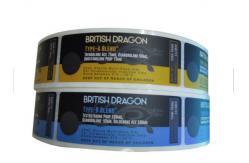 China Bold 250mg Vial Labels Laser PET Materail With Matched Boxes supplier