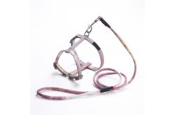 China Adjustable Pet Cat Vest Leash Gradual H Shaped Chest Strap Towing Rope supplier