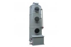 China Spray Tower Wet Scrubber Gas Disposal Acid And Alkali Waste Gas Treatment Equipment supplier