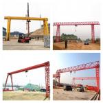 Remote Control 10 Ton Gantry Crane Lightweight Single Girder Crane With Electric Hoist