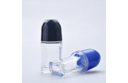 China 50ml Capacity Glass Roller Ball Bottles Empty For Deodorant supplier