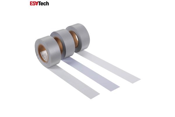 Silver UV Resistant Reflective Sheeting On T/C Backing