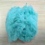 Non Fluorescent Flame Retardant Polyester Fiber Lightweight A Grade 2.5D Fiber for sale