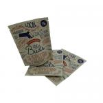 Food Grade Biodegradable Mylar weed Bags Self Standing Moisture Proof With Zipper for sale