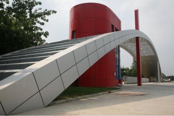 Class B1 And A2 Fireproof Grade Aluminum Composite Panels with High Elongation