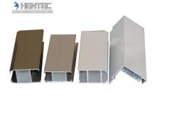 China Industry Aluminum Extrusions Shapes Bronze Black Golden Silver supplier