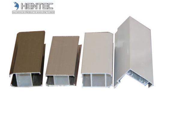 Industry Aluminum Extrusions Shapes Bronze Black Golden Silver