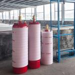 0.3MPa Storage Pressure 120L FM 200 Clean Agent Fire Suppression System