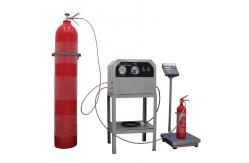 China CO2 Fire Extinguisher Filling Machine with High Pressure and Temperature Control supplier