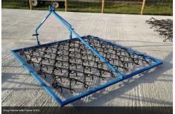 China 13mm Grass Drag Chain Harrow Trailed Pasture Harrow Customized supplier