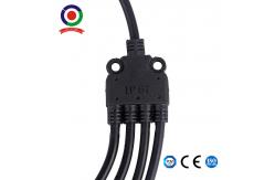 China anti ultraviolet radiation 30A 1 To 4 Solar Y Branch Connector supplier
