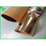 Natural Fiber Pulp 0.55mm Washable Fabric Kraft Paper For Making Bags for sale