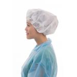 OEM Disposable Single Elastic Non Woven Bouffant Cap With For Clinic
