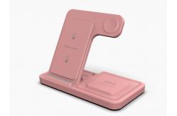 China 15W Fast ABS Charger All In 1 Wireless Charging For Airpods Coloful supplier