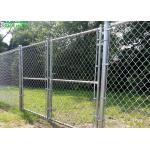 Galvanzied W1000mm Chain Link Metal Garden Fence Gate for sale