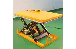 China 4000kg Capacity Fixed Hydraulic Scissor Lift Vertical Small Lift Table supplier
