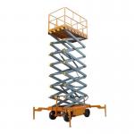 2T Mobile Scissor Lift 6 Meter Industrial Scissor Lift Aerial Work Platform for sale
