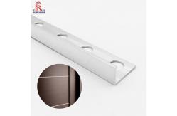 China Mill Finished Metal Edging For Ceramic Tile 0.9m Length ODM Available supplier