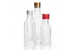 China Whiskey Vodka Glass Liquor Bottles With Lids supplier