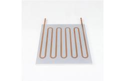 China High Dense Bending Copper Pipe Water Cooling Plate , Fast Cooling Water Cold Plate supplier
