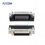 Right Angle PCB 36 Pin SCSI Female Connector With Zinc Alloy Shell for sale