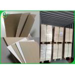 1mm 2.5mm Grey Back Laminated White Board Curl Resistant In 660 x 960mm for sale