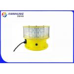 Double LED Aviation Obstruction Light  Saving Power Consumption And Maintenance for sale