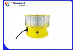 China Double LED Aviation Obstruction Light  Saving Power Consumption And Maintenance supplier