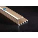 6063 Aluminium Floor Edging Trim Strip 1.0mm Thickness SGS Standard Floor Trim for sale