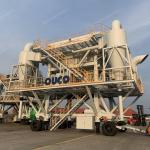 Tire Mounted Eco Hopper 40 Cube Meter Mobile Wood Pellet for sale