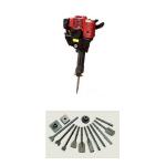 Vibrating Asphalt Breaker Hammer Gasoline Engine Manhole Covers Use for sale