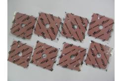China Deep Red Thermal Interface Material For Telecommunication Hardware supplier