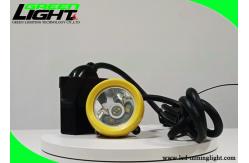 China Kl4lm LED Mining Light 12000lux 6.6Ah 14hours Yellow Black Special Plastic Shell supplier