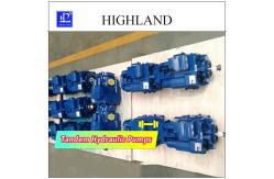 China Industrial Tandem Hydraulic Pumps With Swash Plate Structure Design supplier