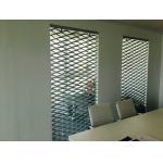 Interior Partition Galvanized Stainless Steel Expanded Metal Mesh PVDF 4mm Thickness for sale