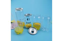 China Transparent 650ml 22oz  Plastic Juice Bottle For Water supplier