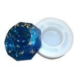Home Decoration Silicone Resin Mold Sustainable Resin Art Molds Ashtray Shape for sale