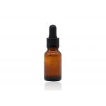 Amber Glass Material Essential Oil Dropper Bottles Use For Skin Care Oil for sale