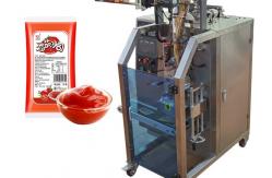 China 3 Sides Liquid Packer Machine 5ml 30bags/min Ketchup Packet Filling supplier
