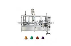 China Two Lanes Nespresso Coffee Capsule Filling And Sealing Machine supplier