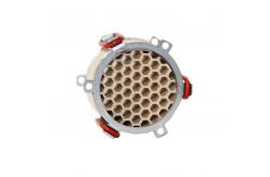 China Cylinder Shape Heating Element Honeycomb Ceramic Plate For Hair Dryer supplier