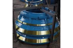 China Cone Crusher CH420 Casting Bowl Liner Concave And Mantle and crusher liner supplier