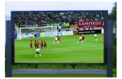 China p6 HD Advertising LED Screens Front Maintenance , Nationstar Open LED Sign supplier