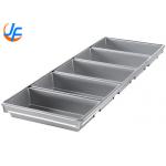 RK Bakeware China Foodservice NSF Commercial  9'' Pullman Loaf Pan / 4 Strap 5-5/8 By 3-1/8-Inch Bread Pan Set for sale