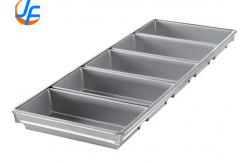 China RK Bakeware China Foodservice NSF  6 Strap Aluminum Pullman Bread Loaf Pan supplier